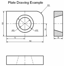 Brief Introductory Course > From Drawing to 3D Model Approach